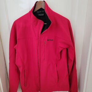 MARMOT Microfiber MENS medium HIGH-PERFORMANCE RED ALL-SEASON JACKET